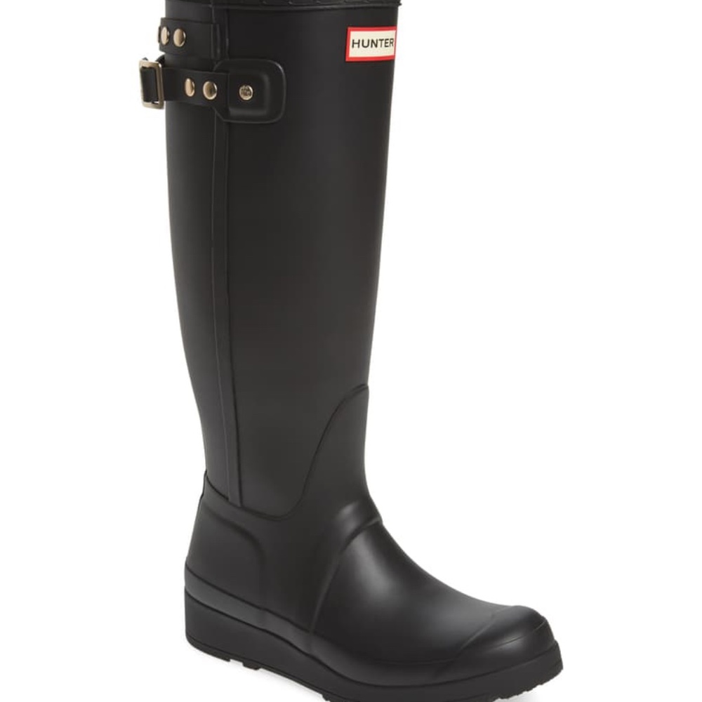 Original Tall Studded Wedge Rain Boot
